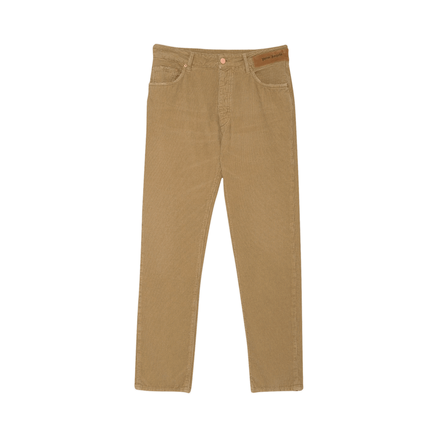 Панталони Palm Angels Logo Regular 5 Pocket Pant Бежово | PMYA012F21DEN0016161, 0
