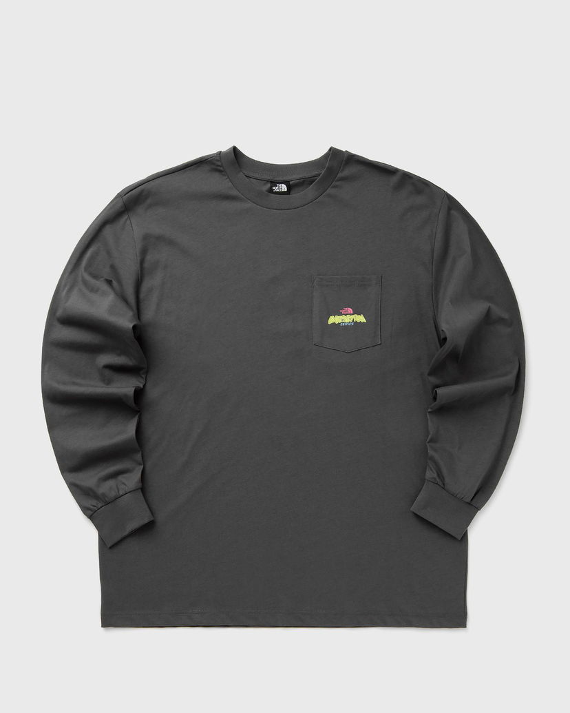 Тениска The North Face Expedition Celebration Oversized Long Sleeve T-Shirt Черно | NF0A8E3DRHI1