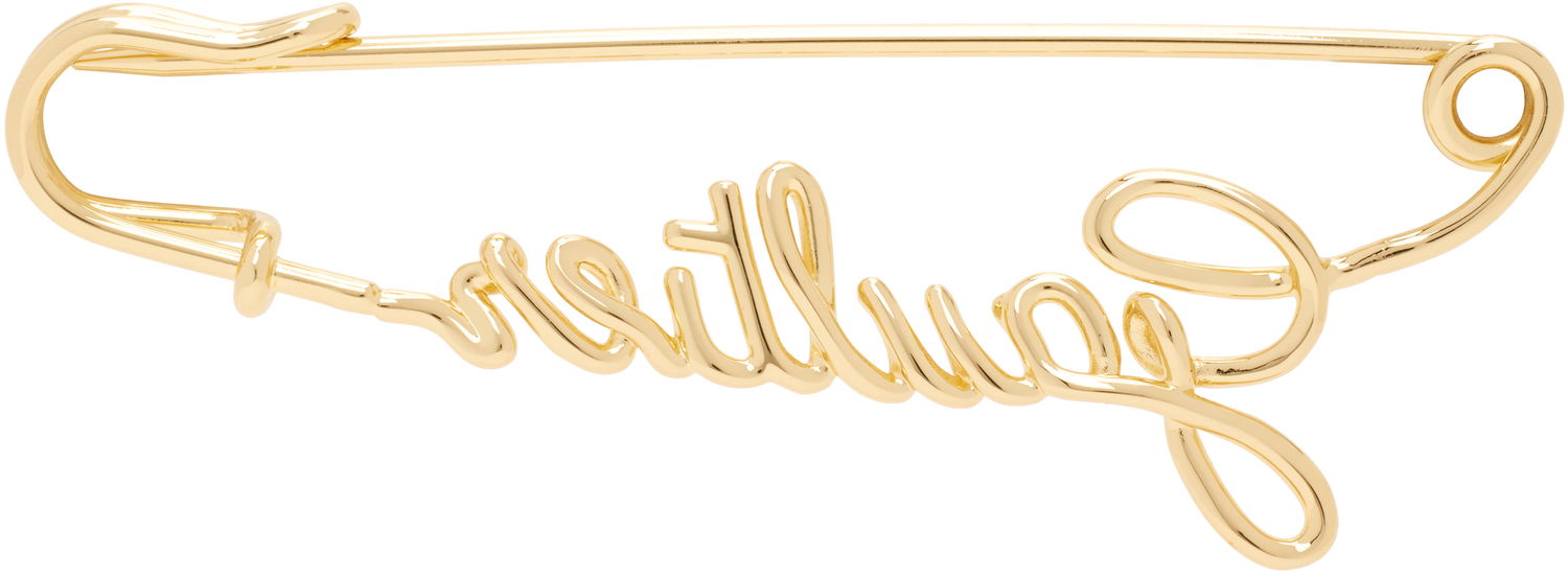 Значка Jean Paul Gaultier Jean Paul Gaultier 'The Gaultier' Brooch Металик | 23/15-U-BR009-X029-92, 1
