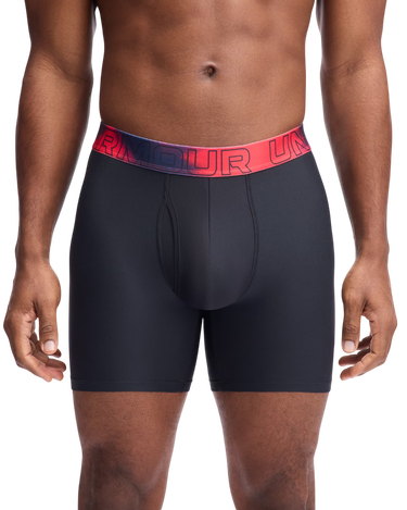 Боксерки Under Armour Under Armour UA Perf Tech Nov 6in Boxerjock 3-Pack Синьо | 1383879-714, 2