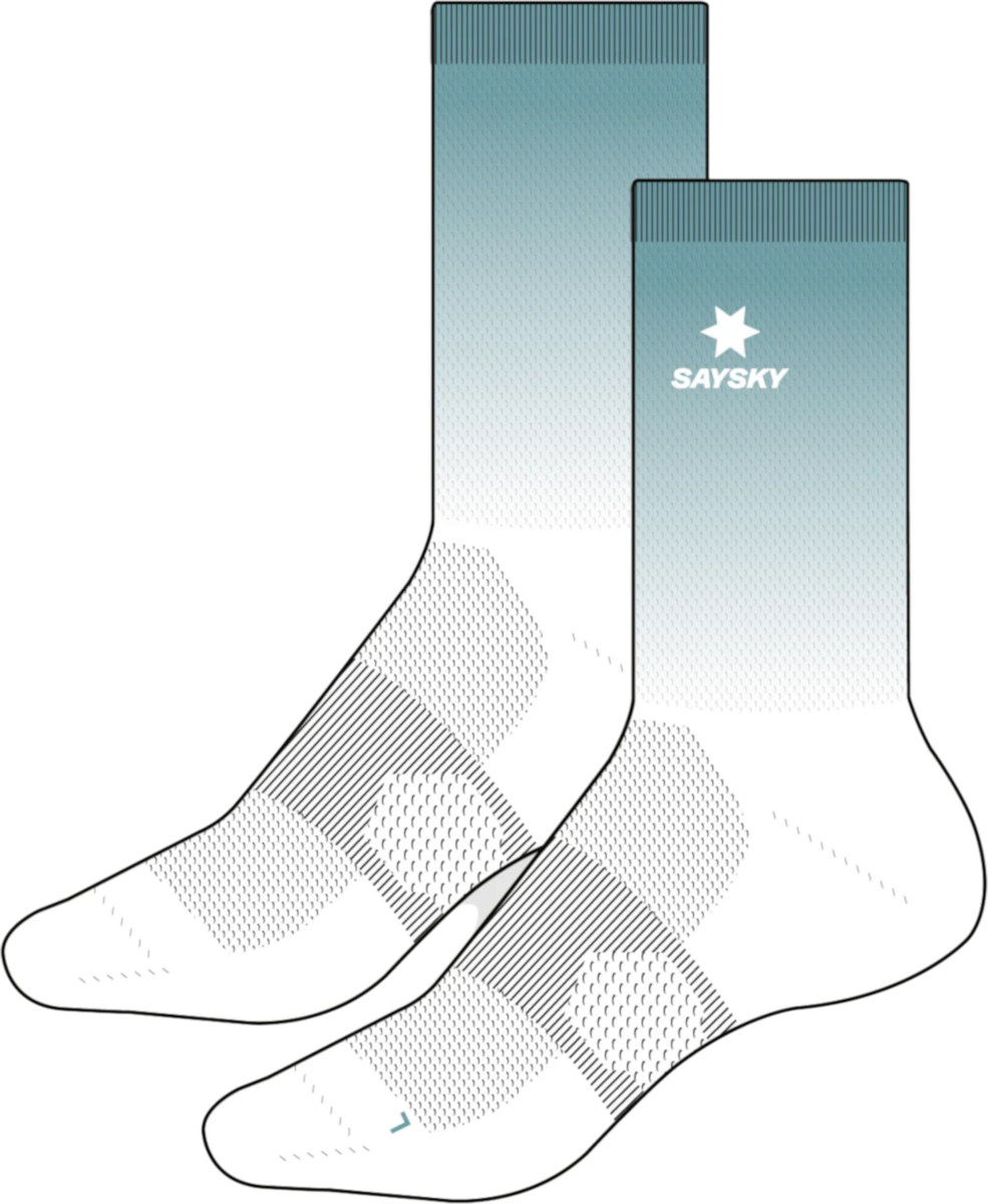 Чорапи Saysky Saysky Drip Dye High Socks Тюркоазено | ouaso201c1023-ouaso201c1023, 1