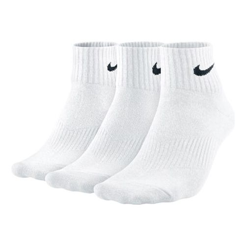 Чорапи Nike Everyday Cushioned Ankle Socks (3 Pairs) Бяло | SX4706-101