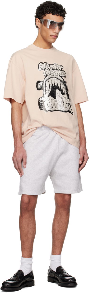 Къси панталони Acne Studios Organic Cotton Shorts Сиво | CE0063-, 3