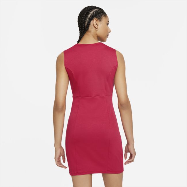 Pокля Nike Air Bodycon Dress Червено | DD5437-643, 1