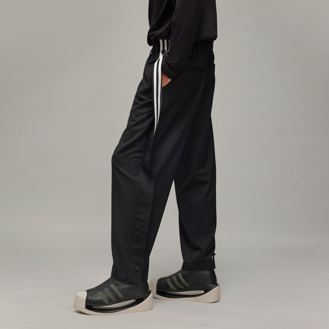 Панталони Y-3 Refined Wool 3-Stripes Pants Черно | IW7463, 1