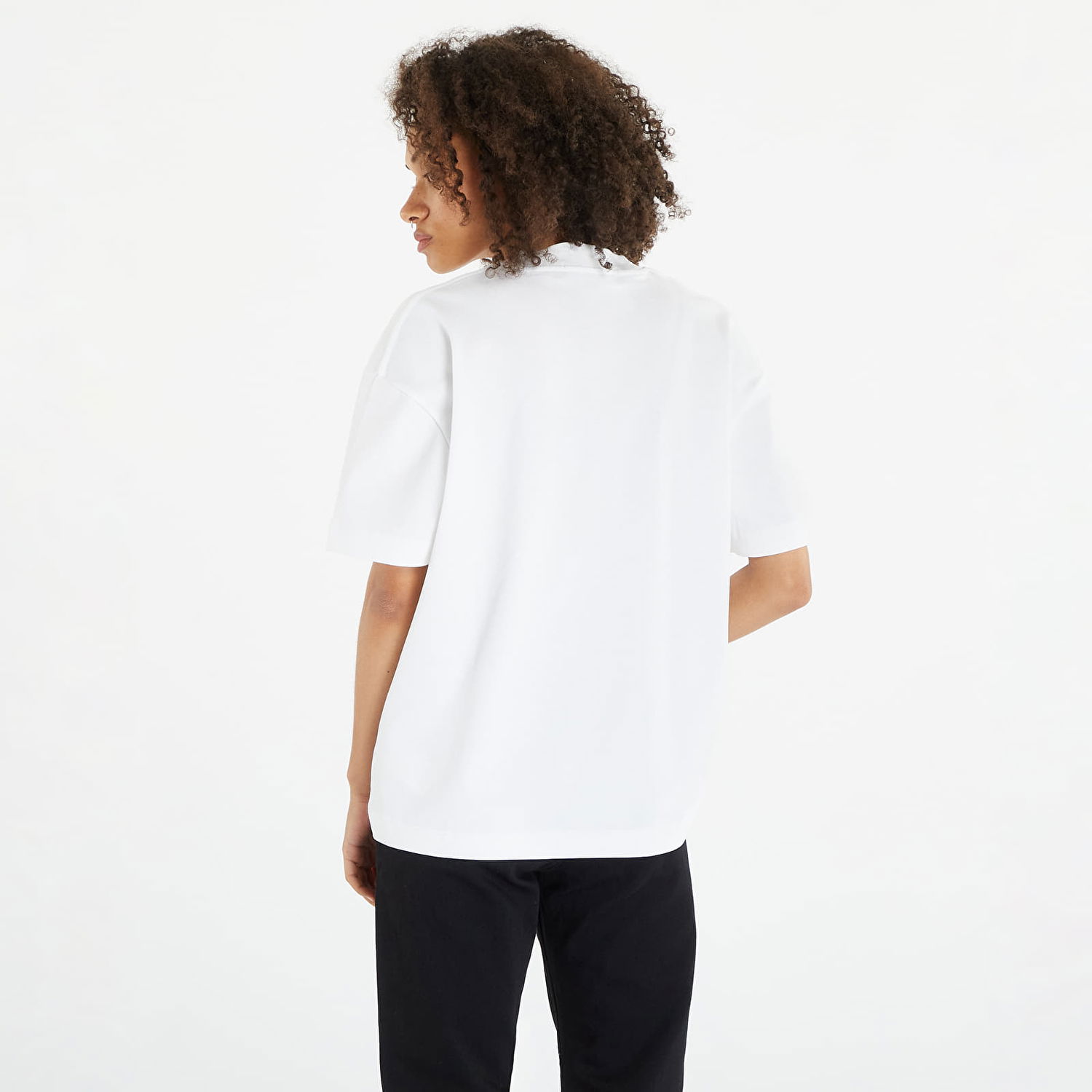 Тениска CALVIN KLEIN Cotton Monogram T-Shirt Бяло | J20J222022 YAF, 1