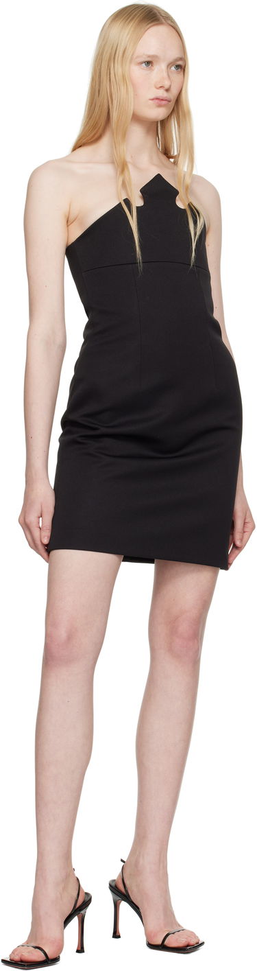 Pокля Coperni Coperni Crown Minidress Черно | DR184F3004, 3