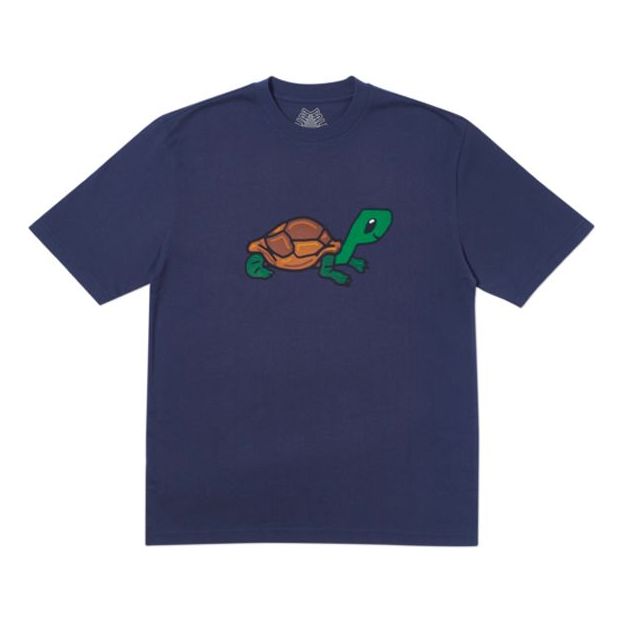 Тениска Palace Palace Purtle Turtle T-Shirt Тъмно синьо | P16TS063