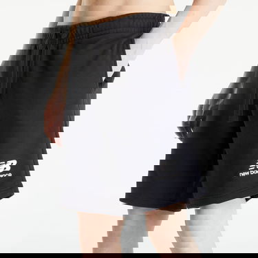 Къси панталони New Balance Essentials Stacked Logo French Terry Short Черно | MS31540BK, 1