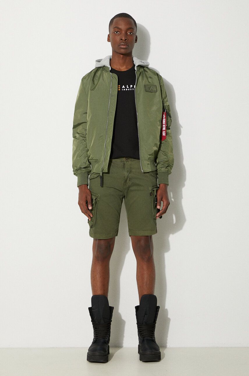 Тениска Alpha Industries Alpha Label T Черно | 118502.03, 1