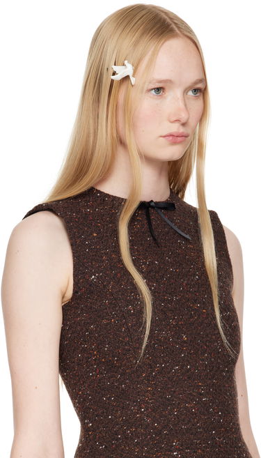 Значка SHUSHU/TONG YVMIN Edition Pigeon Hair Clip Бяло | 25624WHT00NN, 2