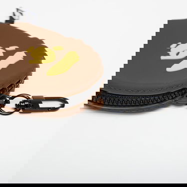 Портфейл BAPE Ape Head Silicone Zippered Coin Case with Carabiner Кафяво | 001SGL801011MBRW, 2