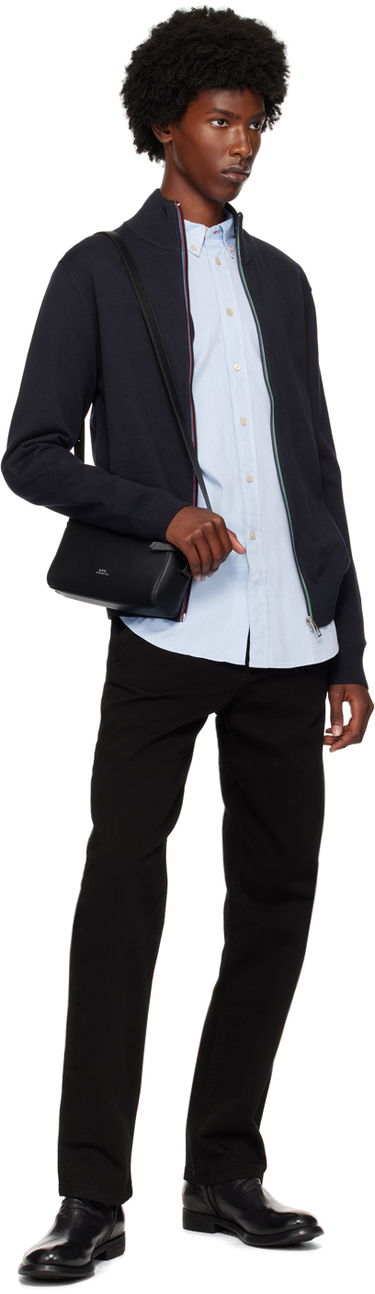 Риза Paul Smith PS Paul Smith Zebra Oxford Shirt Синьо | M2R-599R-FZEBRA-44, 3