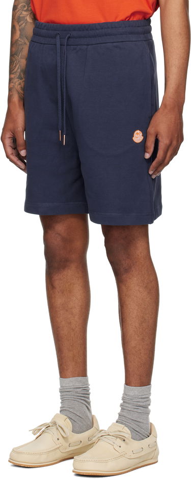 Къси панталони Moncler Moncler Genius x Gilga Farm Drawstring Shorts Тъмно синьо | K24028H0000289AUJ, 3