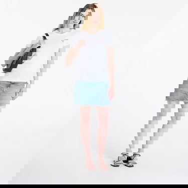 Тениска GUESS Short Sleeve Crew Neck Mini Triangle T-shirt Бяло | W2YI44J1314-G011, 3