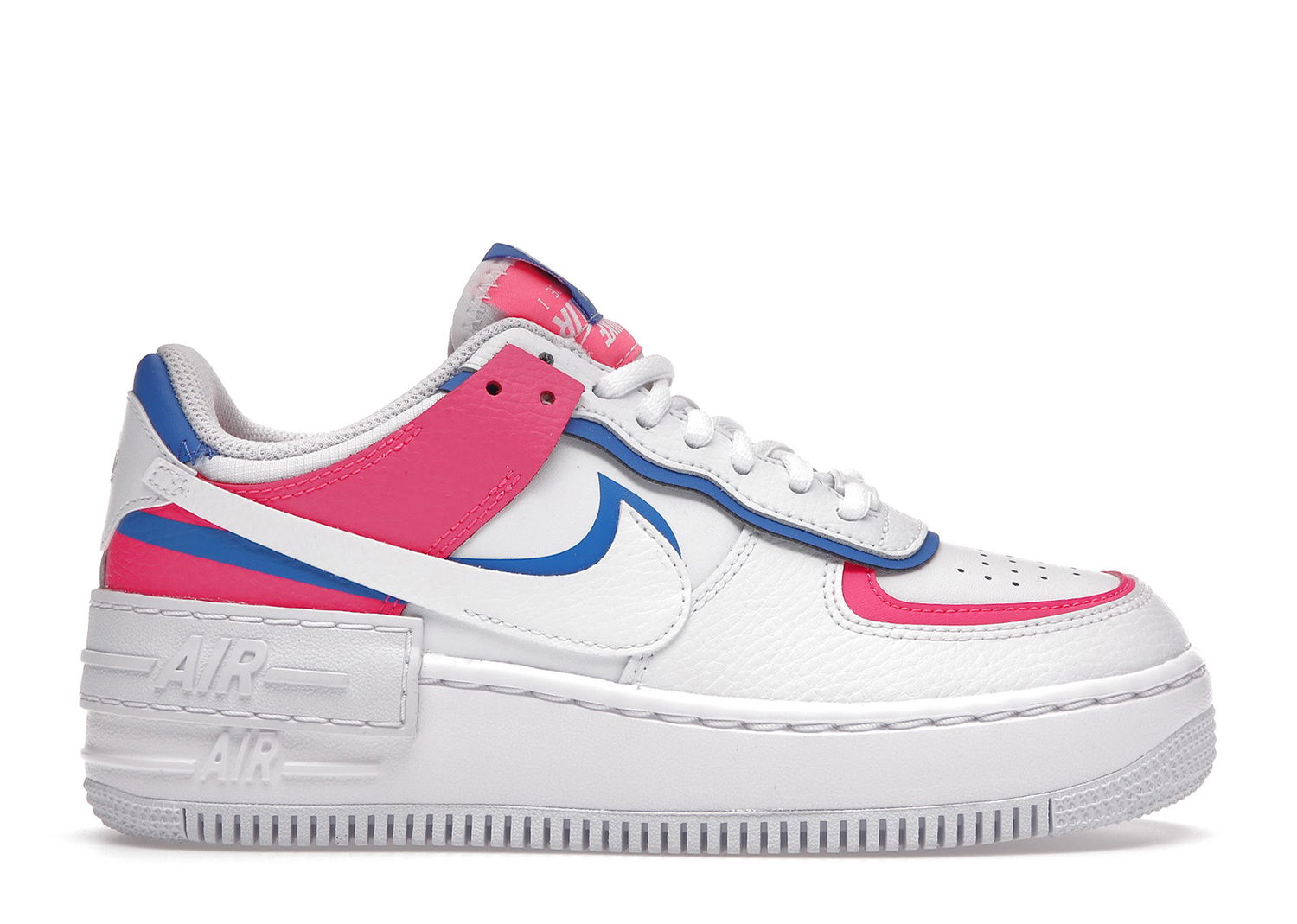 Кецове и обувки Nike Air Force 1 Shadow Cotton Candy W Бяло | CU3012-111, 0