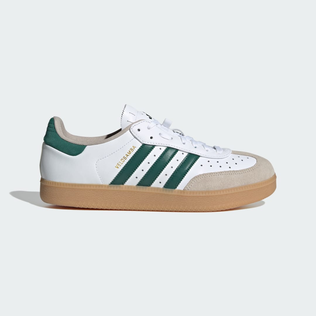 Кецове и обувки adidas Originals Velosamba Leather Бяло | JQ2324, 0