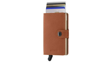 Портфейл Secrid Miniwallet Vegan Кафяво | MVg-Caramello-Sand, 2
