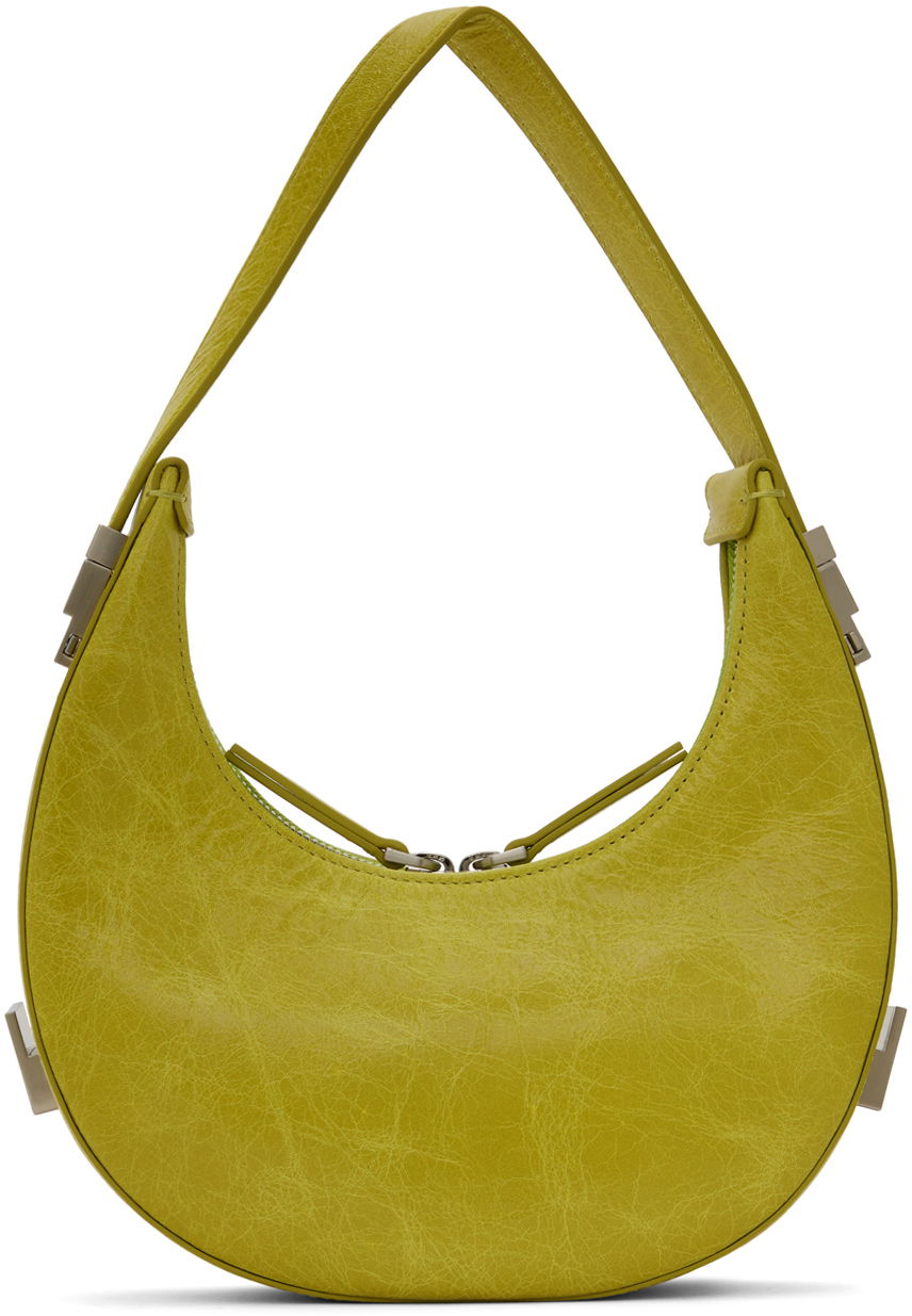 Чанта през рамо OSOI Mini Toni Crescent Shoulder Bag Жълто | 24SB030-101-03, 0