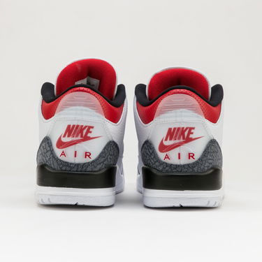 Кецове и обувки Jordan Air Jordan 3 Retro Denim SE "Fire Red" Бяло | CZ6431-100, 3