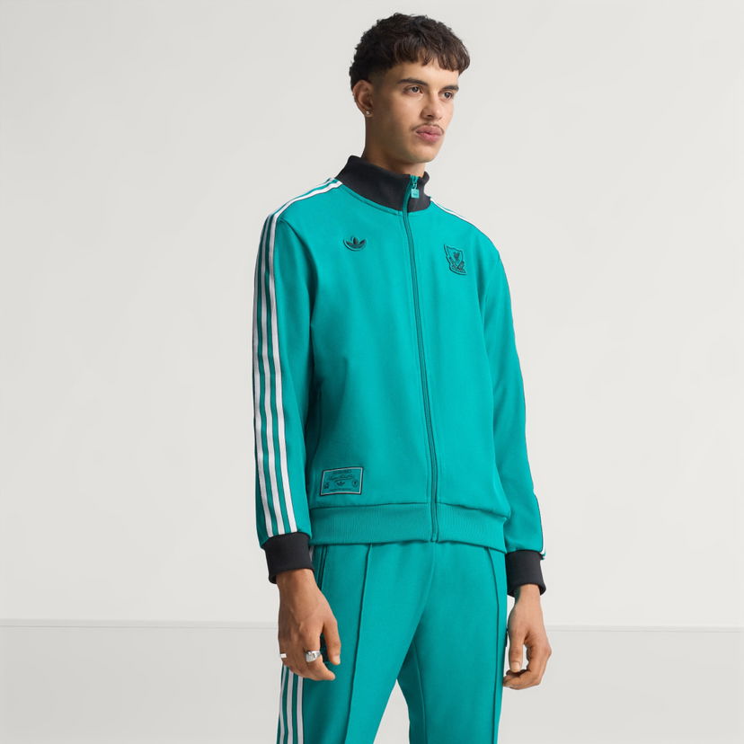 Суитчър adidas Performance Liverpool FC Terrace Icons Тюркоазено | JW5464