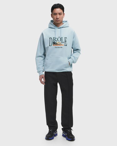 Суитчър Drôle de Monsieur Drôle de Monsieur Le Tennis Court Hoodie XXL Синьо | G-HO176-CO127-LBE, 1