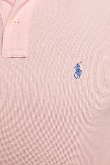 Поло тениска Polo by Ralph Lauren Custom Slim Fit Polo Carmel Pink Розово | 710782592033, 3