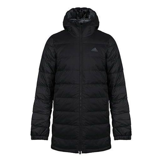Пухо яке adidas Originals Reversible Hooded Down Parka Черно | FL8649, 0