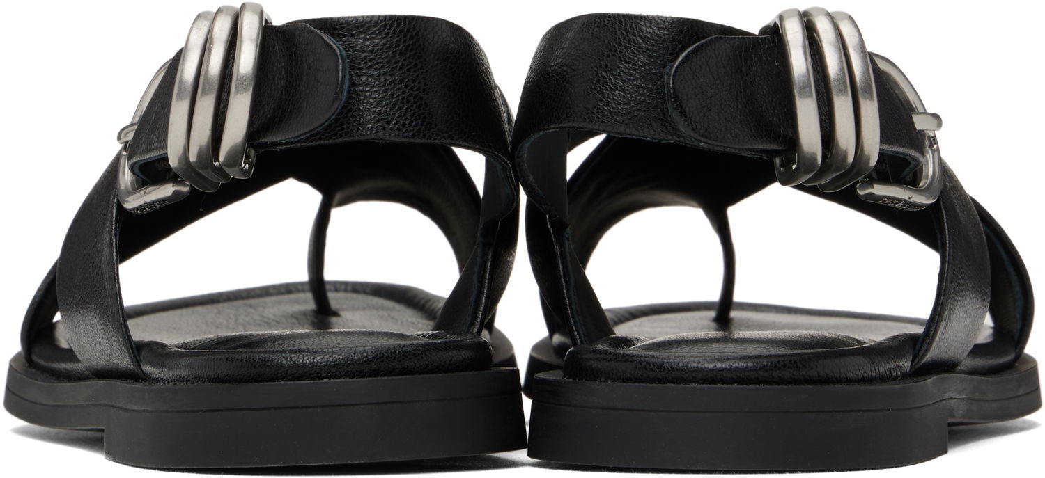 Облекло rag & bone rag & bone Gia Leather Crossover Sandals Черно | WFF25SF1004LE04, 1