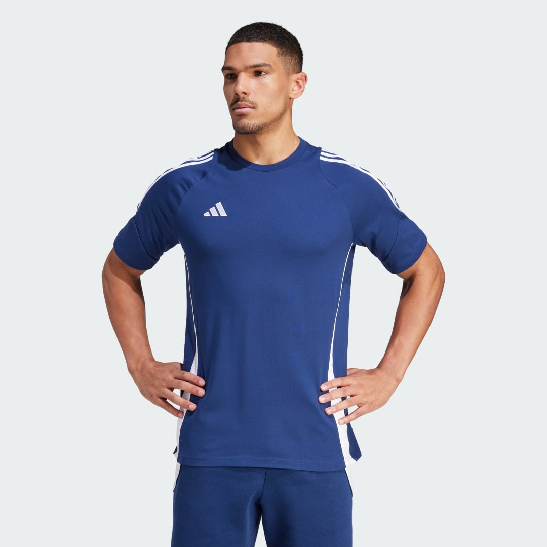 Тениска adidas Performance Tiro 24 Sweat Тъмно синьо | IR9347, 1