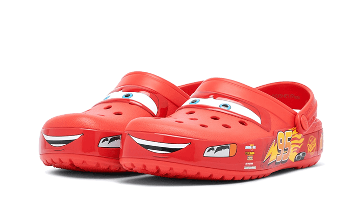 Кецове и обувки Crocs Cars x Classic Clog "Lightning McQueen" Червено | 205759 610, 1