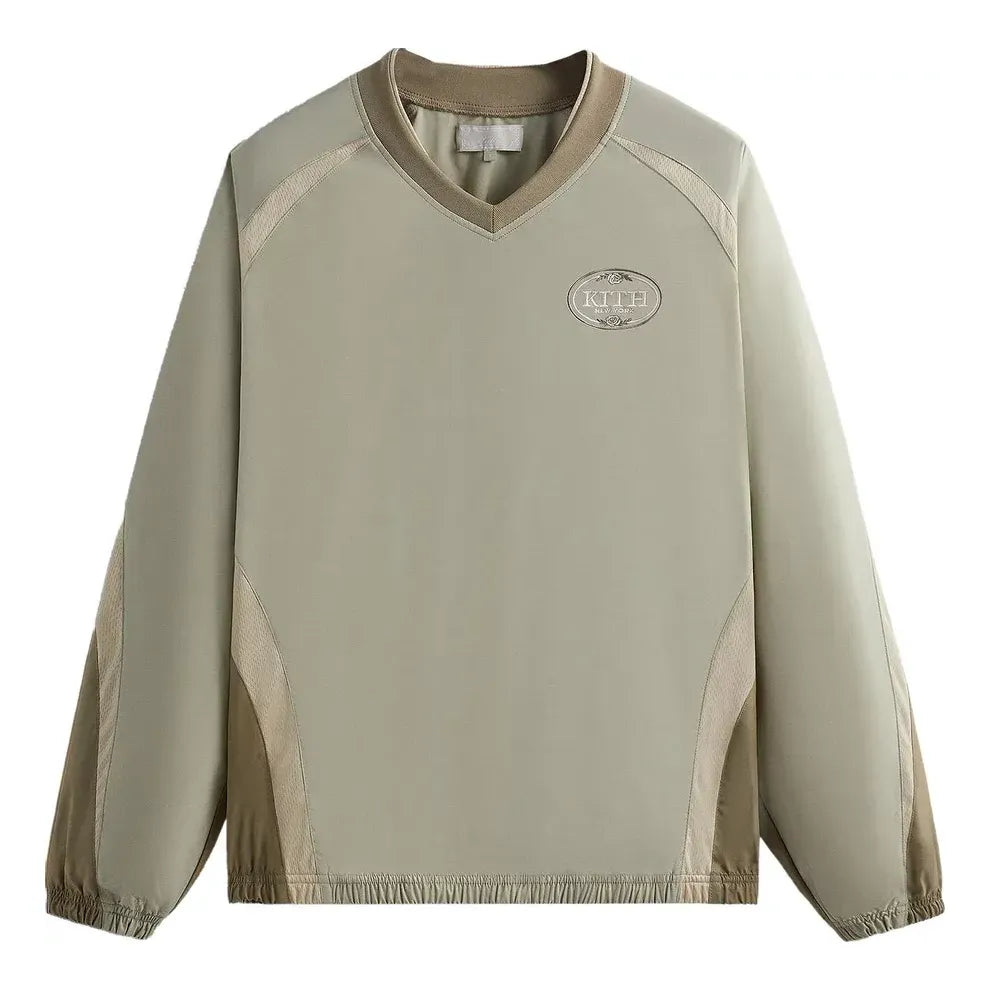 Пуловер KITH KITH Dayton Mesh Combo Pullover Зелено | KHM031821-391, 0