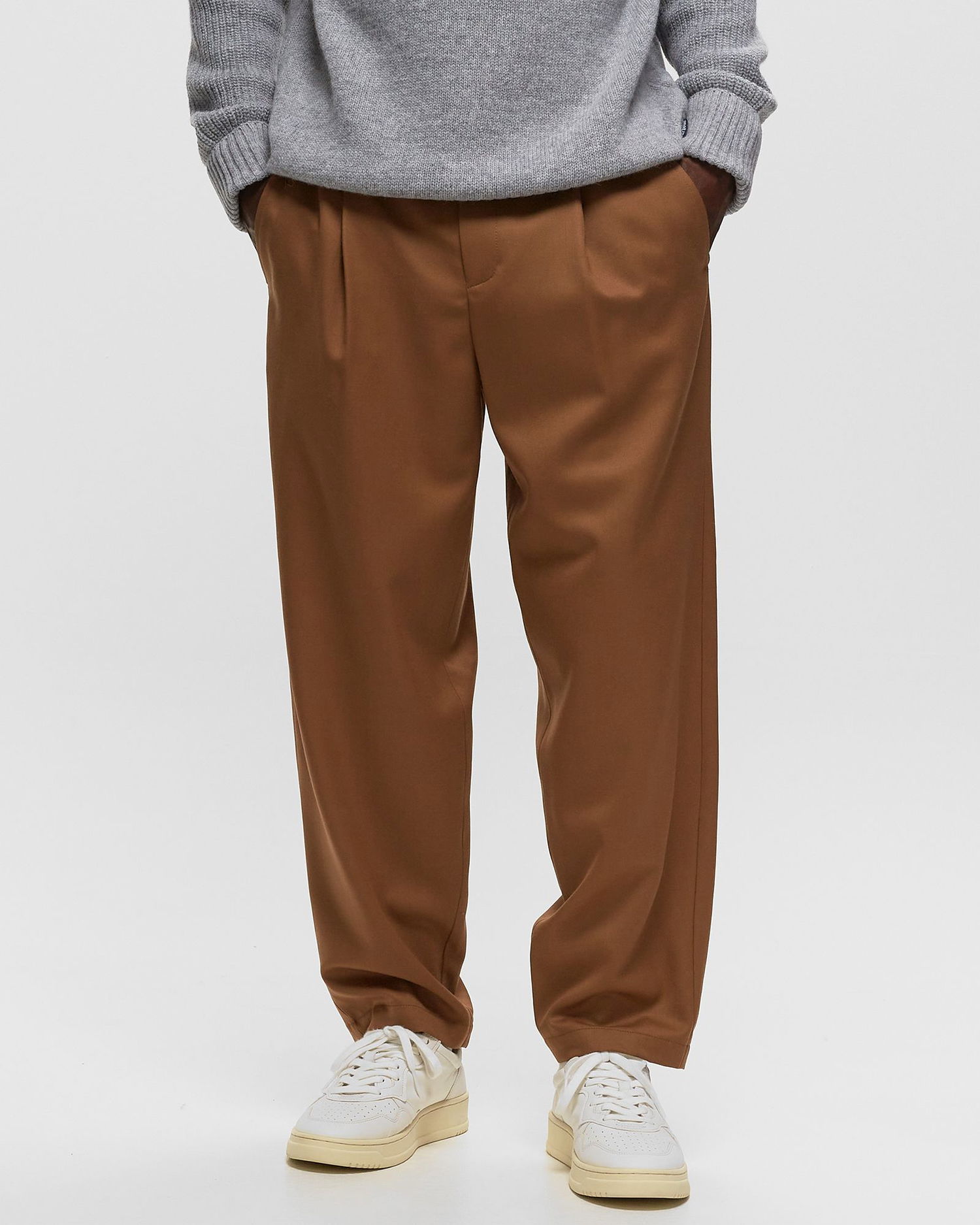 Панталони A.P.C. Renato Casual Pants Кафяво | WOAPO-H08428-CAC, 1