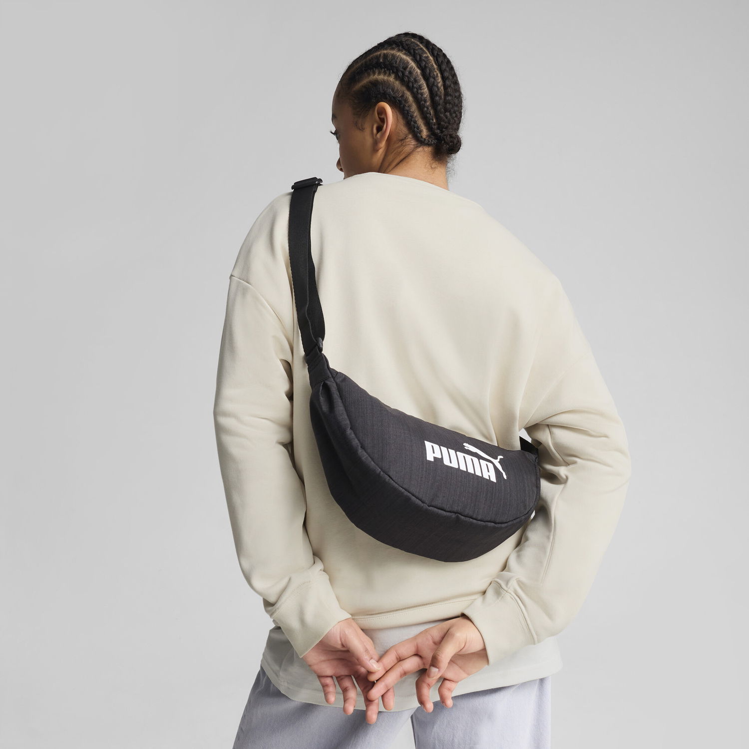 Чанта за кръста Puma Base Crescent Crossbody Bag 3L Черно | 091347_01, 1