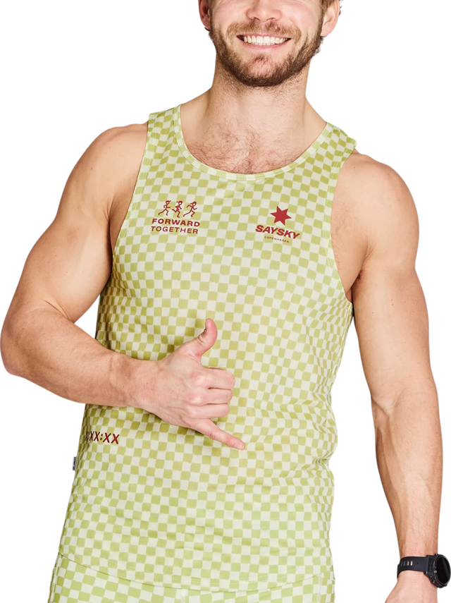 Saysky Checker Combat Singlet