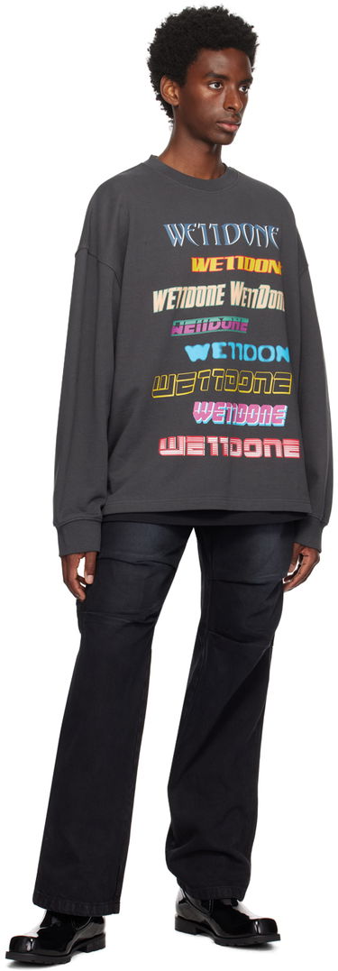 Суитчър We11done We11done Graphic Sweatshirt Сиво | WD-TP5-19-114-U-CH, 3
