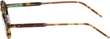 Слънчеви очила Thom Browne Tortoise Round Acetate Glasses Кафяво | UEO904A-G0002, 2