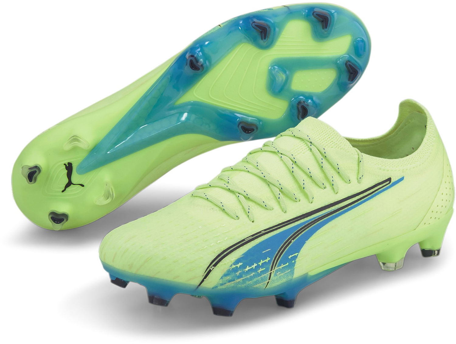 Кецове и обувки Puma Ultra Ultimate FG AG 'Fastest Pack' Жълто | 106868-01, 1