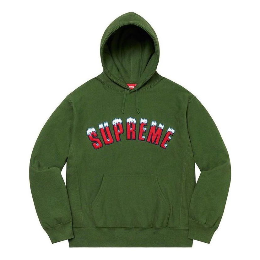 Суитчър Supreme Icy Arc Hoodie Зелено | SUP-FW20-004