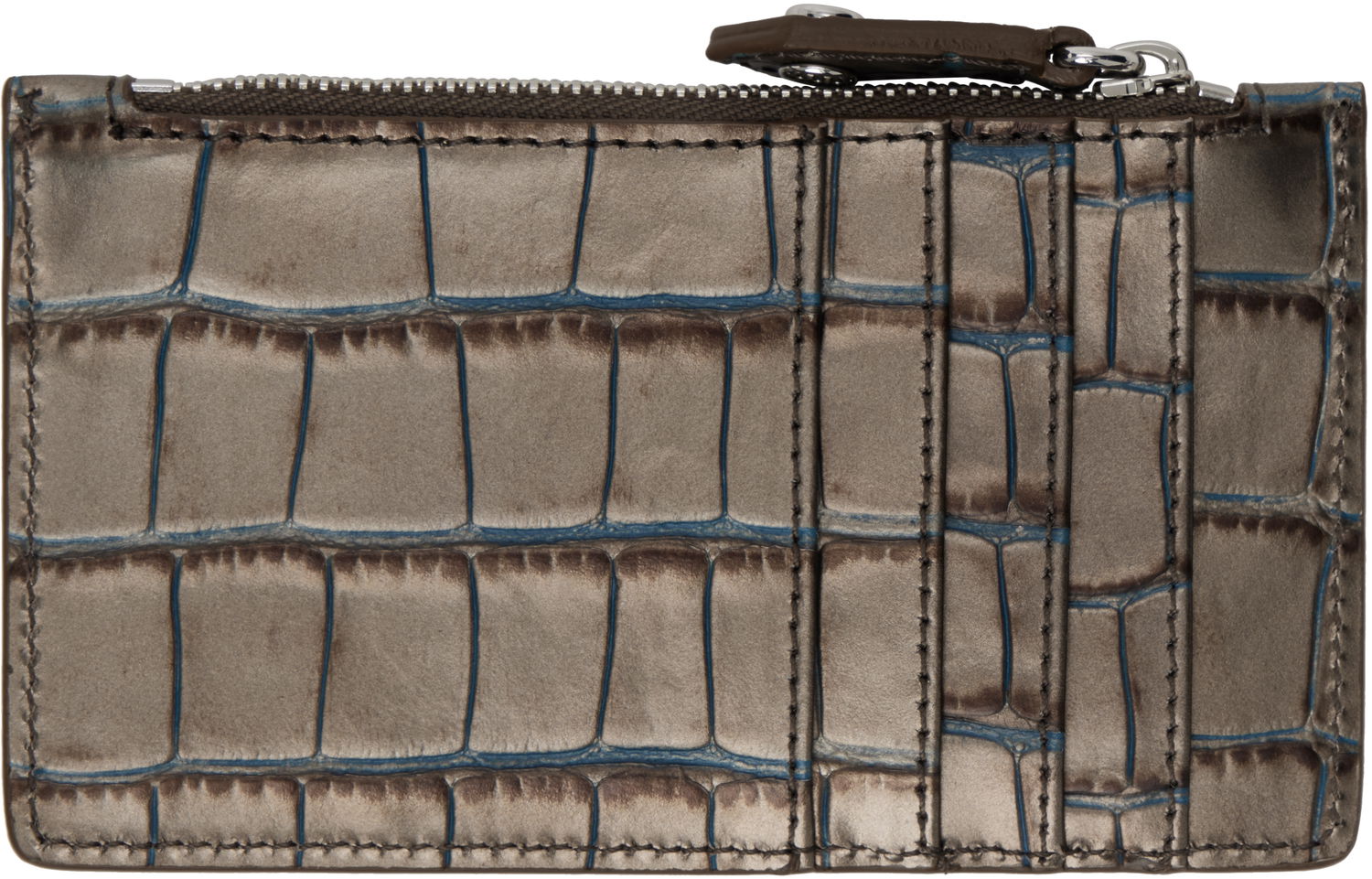 Портфейл Vivienne Westwood Vivienne Westwood Slim Long Card Holder Сиво | 54020005W-L00A2-, 1