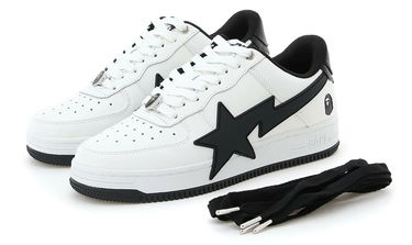 Кецове и обувки BAPE Bape Sta OS #2 White/Black Бяло | 1K20-191-314-BLK, 5