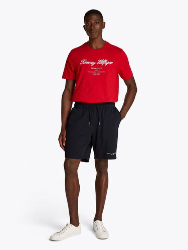 Къси панталони Tommy Hilfiger Tommy Hilfiger Logo Shorts Тъмно синьо | MW0MW38698DW5, 1