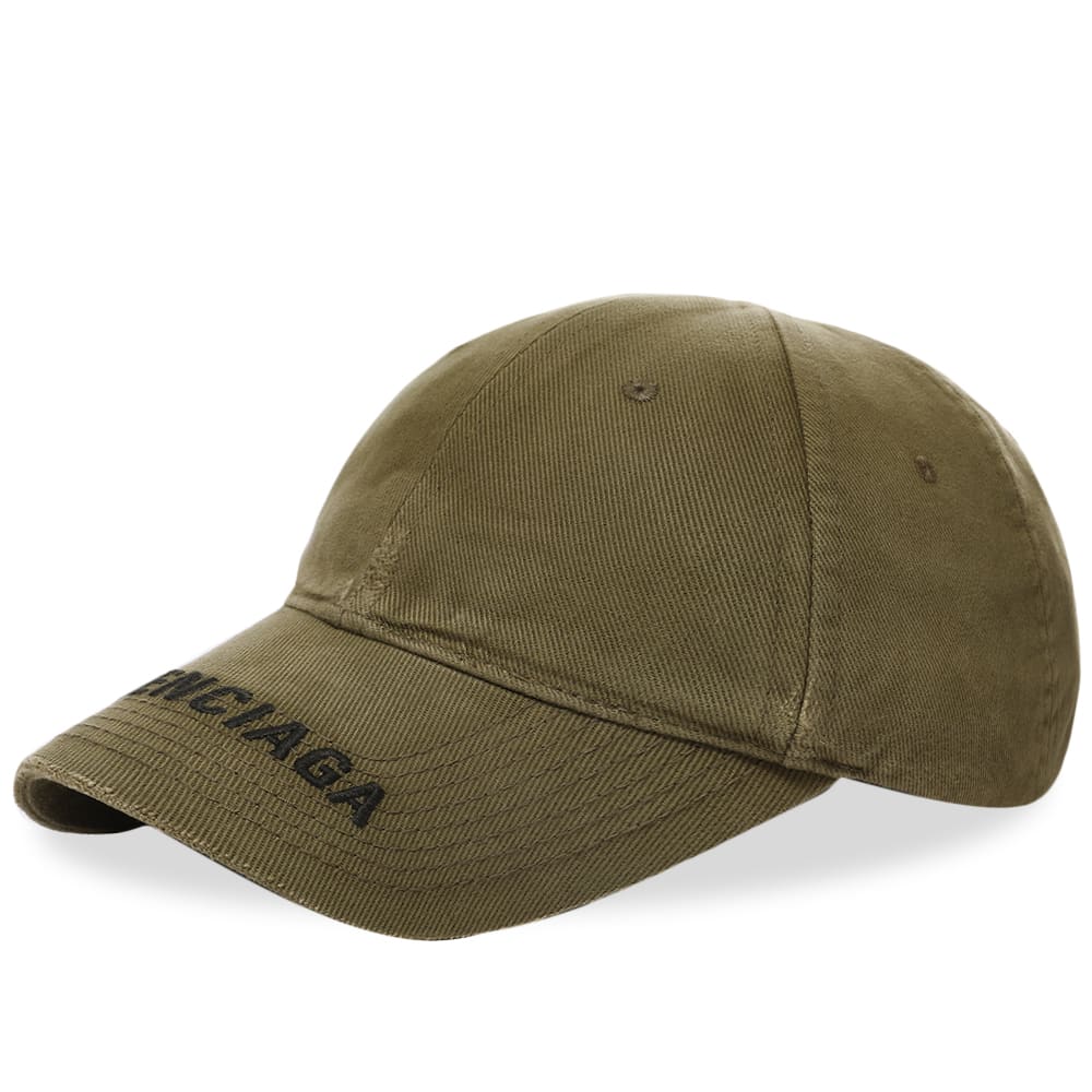 Шапка с козирка Balenciaga Logo Visor Cap Зелено | 673318-410B2-2960, 0