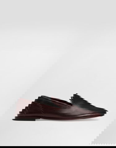 Аксесоари Dolce & Gabbana Dolce & Gabbana Erice Leather Slippers Кафяво | A50727AH69380308, 0