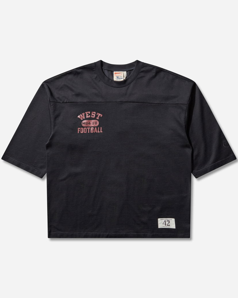 Тениска Champion Index and Archives Lighthouse West Football Short Sleeve T-Shirt Number 42 Черно | 221860 KK001