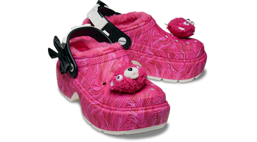 Кецове и обувки Crocs Fortnite X Stomp Lined Cuddle Team Leader Clogs Розово | 210497-9DD, 1