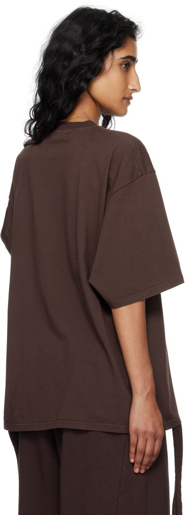 Тениска Ottolinger Ottolinger Deconstructed Boxy T-Shirt Кафяво | 115-102415-05, 2