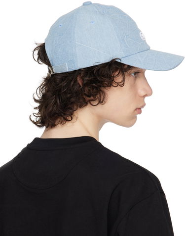 Шапка с козирка Solid Homme Solid Homme Embroidered Cap Синьо | S231AC01, 2