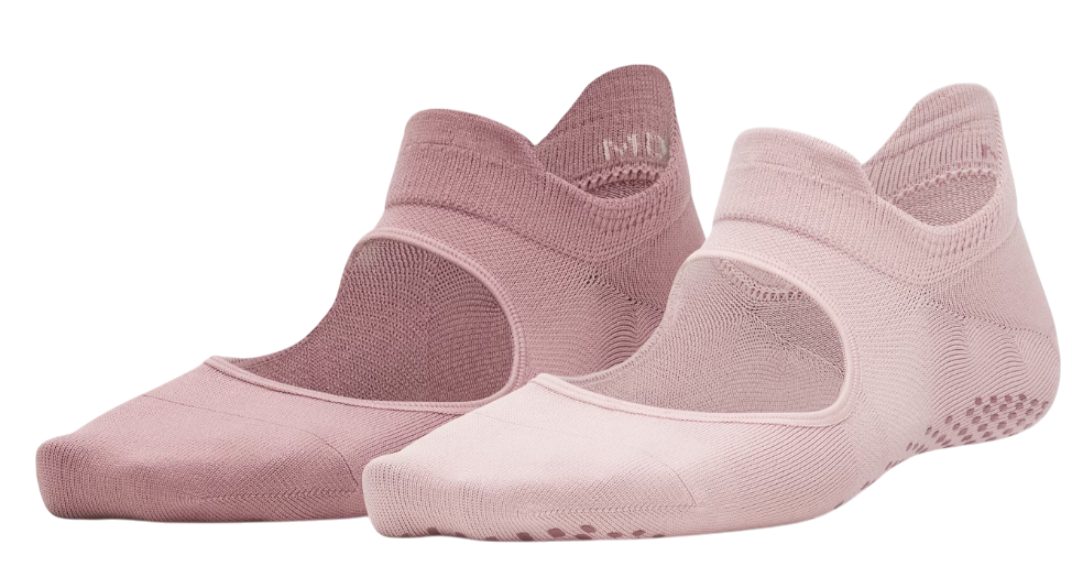 Чорапи Under Armour Under Armour Breathe Balance 2-Pack Ankle Socks Розово | 1373336-673, 0