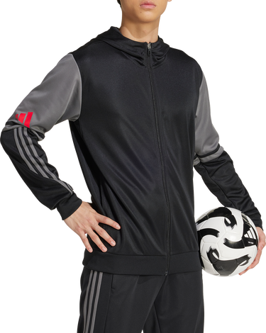 Суитчър adidas Originals adidas Squadra 25 Hooded Jacket Черно | jd6088, 0